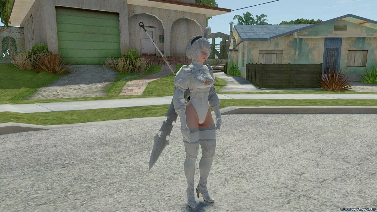 2B من SoulCalibur 6 / جي تي إيه سان أندرياس