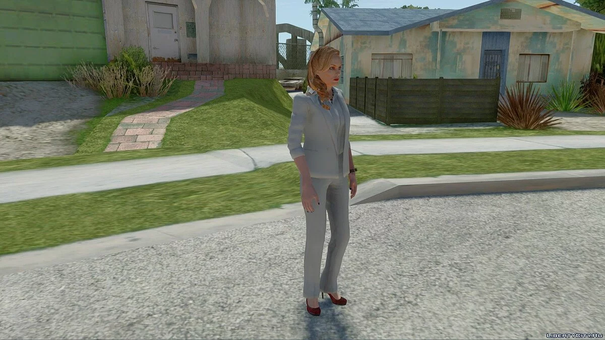 Alex Wesker from Resident Evil Revelations 2 / GTA San Andreas