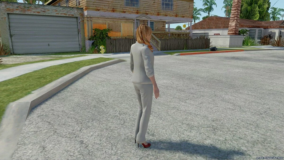 Alex Wesker from Resident Evil Revelations 2 / GTA San Andreas