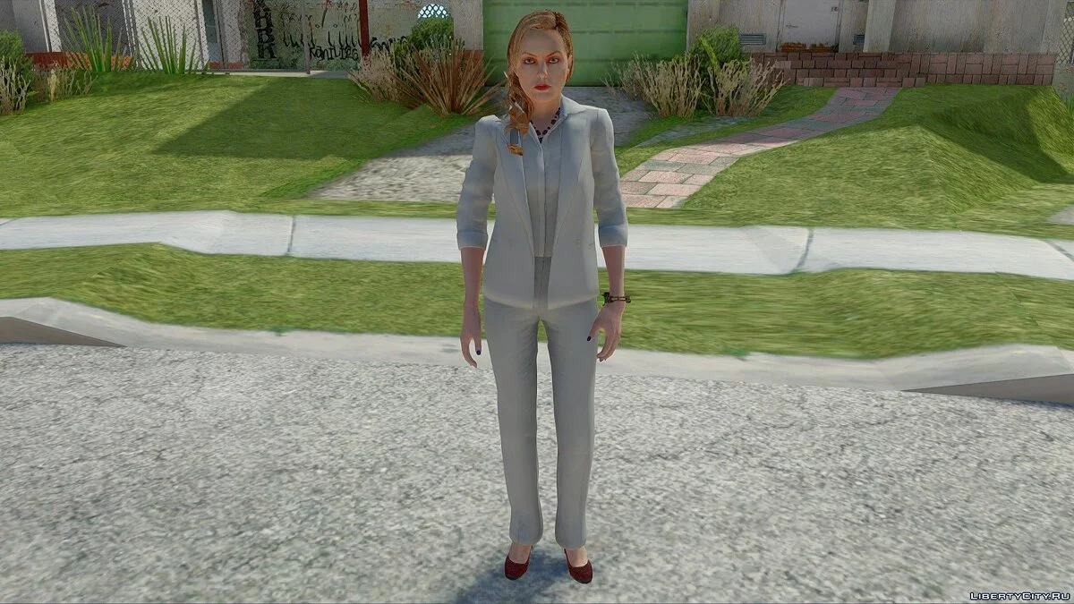 Alex Wesker from Resident Evil Revelations 2 / GTA San Andreas