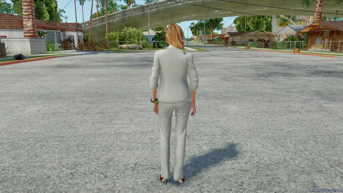 Alex Wesker from Resident Evil Revelations 2 / GTA San Andreas