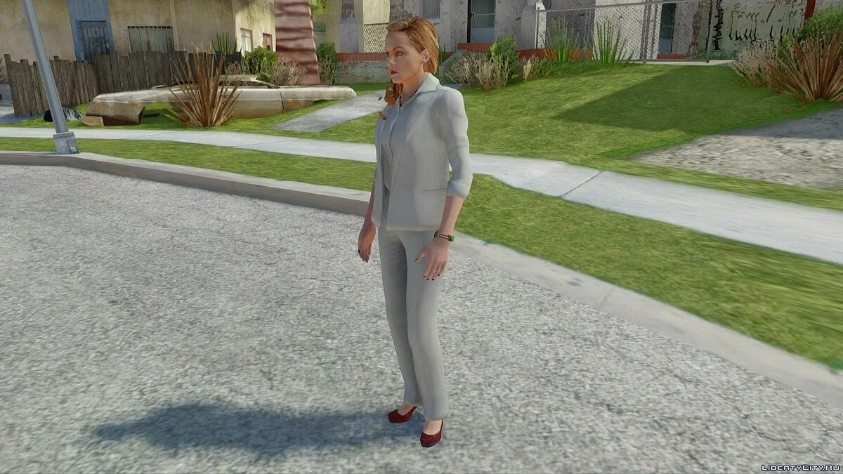 Alex Wesker from Resident Evil Revelations 2 / GTA San Andreas