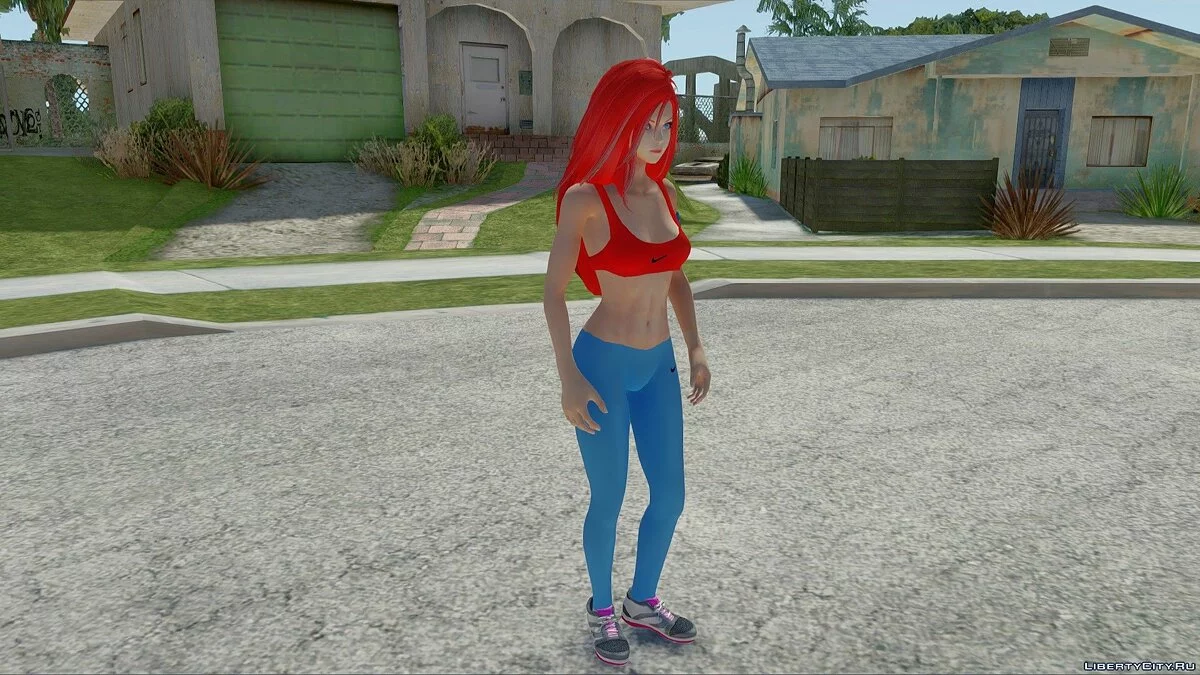 Ариель у спортивному одязі / GTA San Andreas