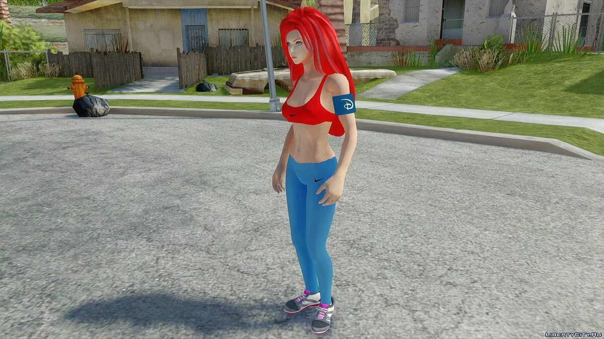 Ариель у спортивному одязі / GTA San Andreas