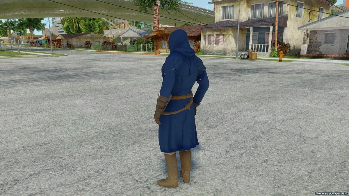 Arno Dorian from Assassin's Creed Unity / GTA San Andreas
