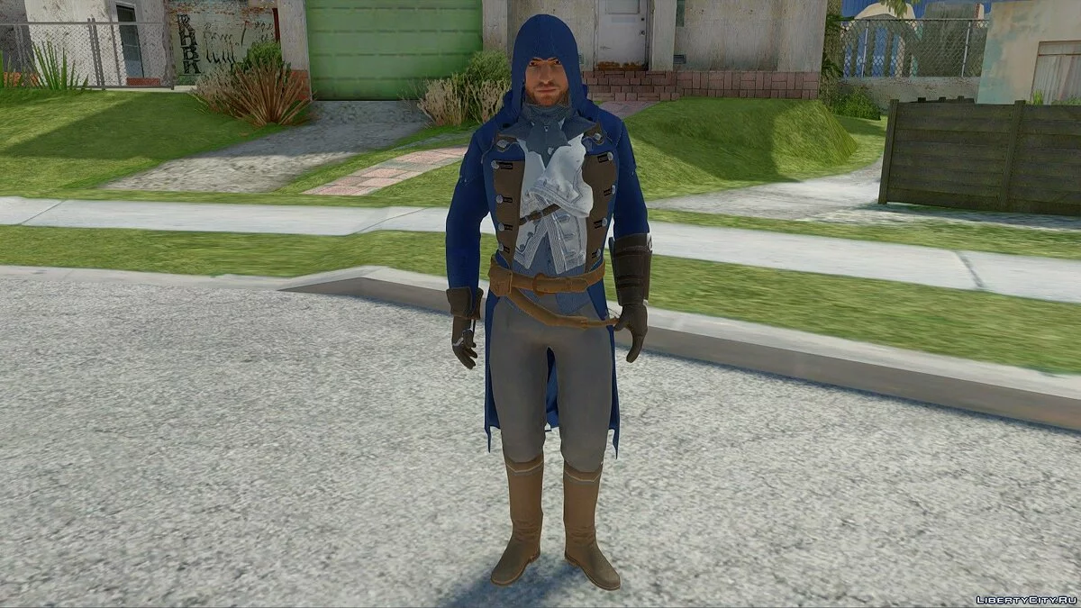 Arno Dorian from Assassin's Creed Unity / GTA San Andreas