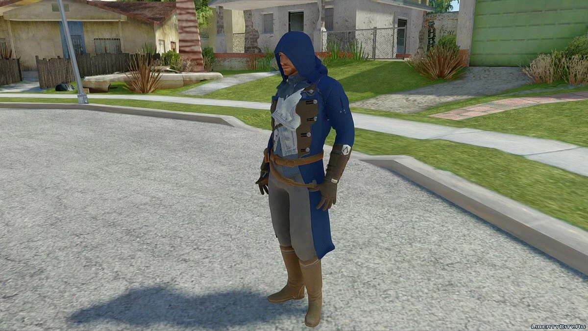 Arno Dorian from Assassin's Creed Unity / GTA San Andreas