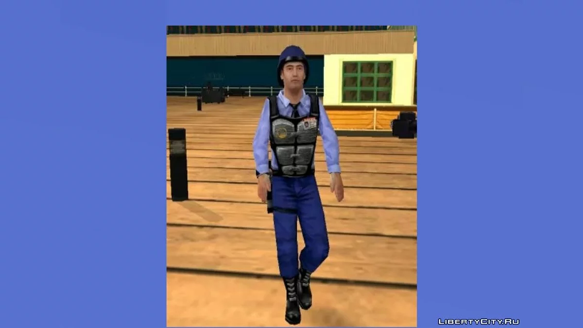 Barney Calhoun from Half Life / GTA San Andreas