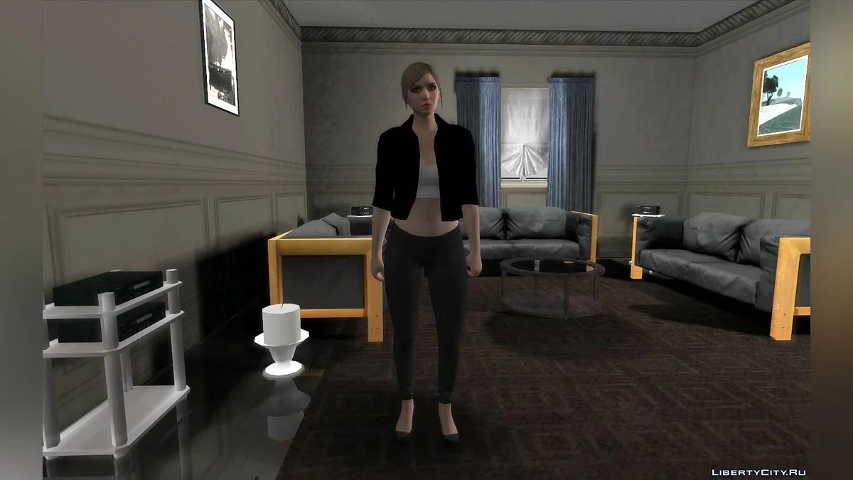 Chica (motociclista) de GTA Online / GTA San Andreas