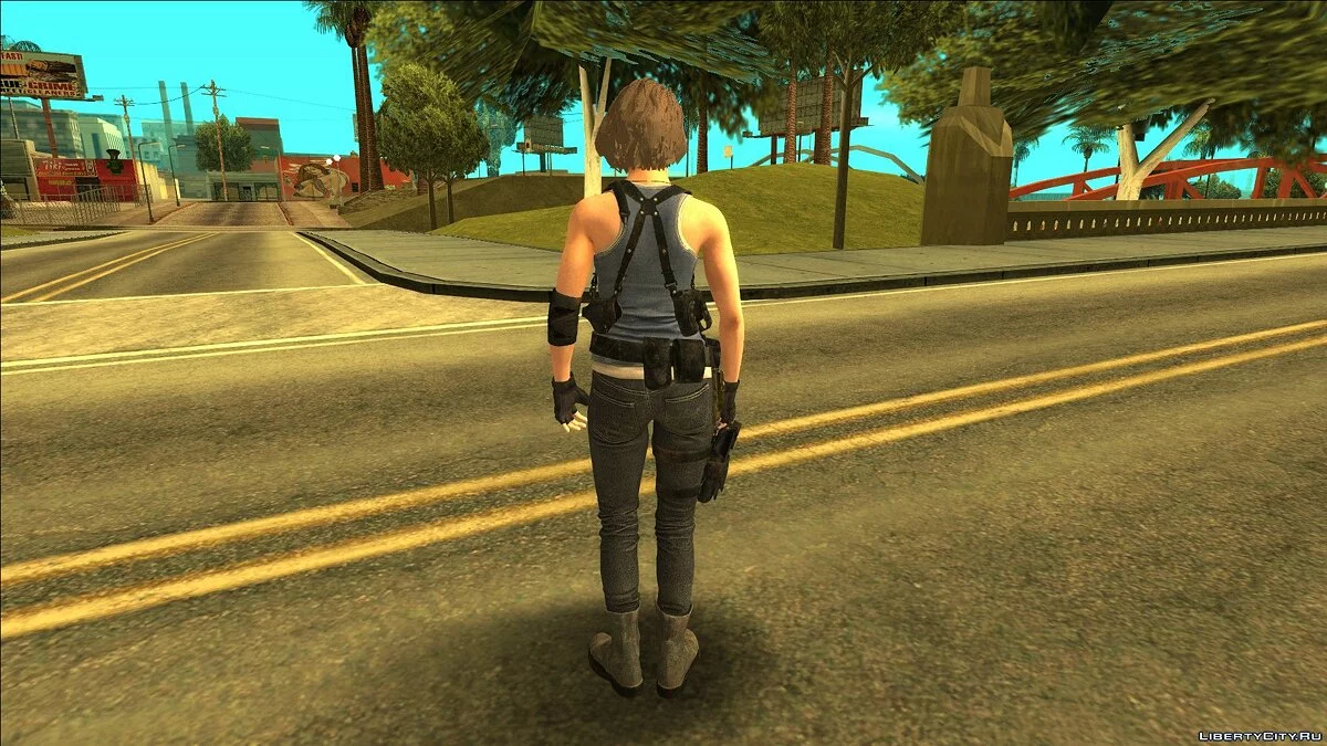 Jill Valentine aus RE3 Remake / GTA San Andreas