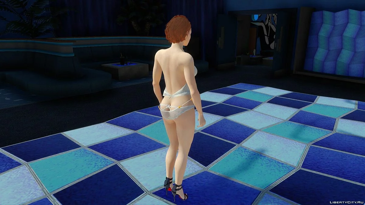 Jill Valentine from Resident Evil 3 Remake / GTA San Andreas
