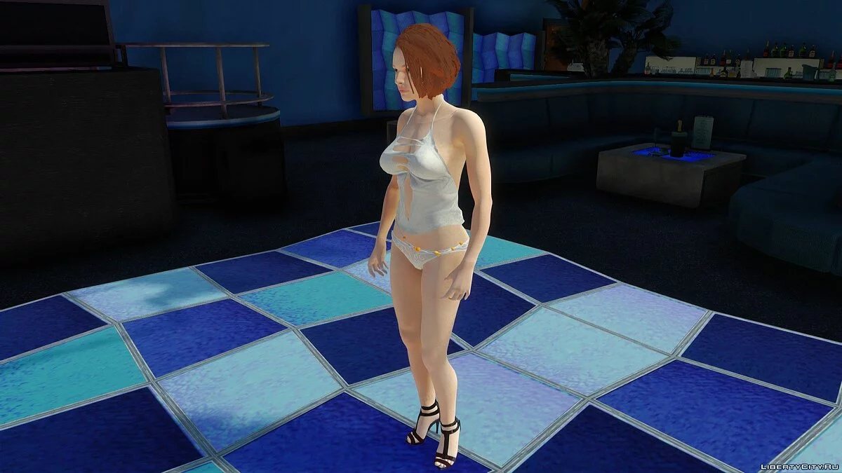 Jill Valentine from Resident Evil 3 Remake / GTA San Andreas