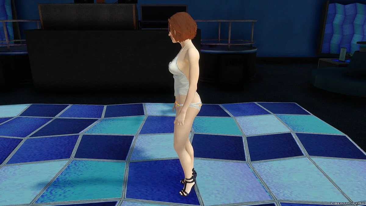 Jill Valentine from Resident Evil 3 Remake / GTA San Andreas