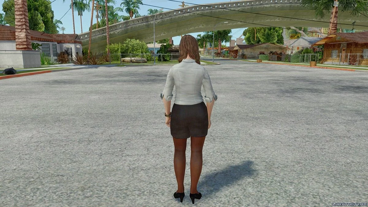 Джина Фолі з Resident Evil Revelations 2 / GTA San Andreas