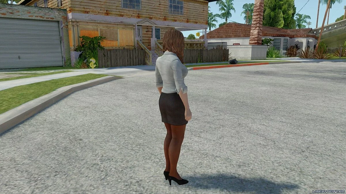 Джина Фолі з Resident Evil Revelations 2 / GTA San Andreas