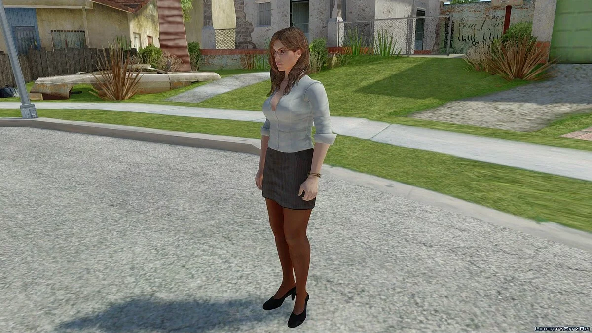 Джина Фолі з Resident Evil Revelations 2 / GTA San Andreas