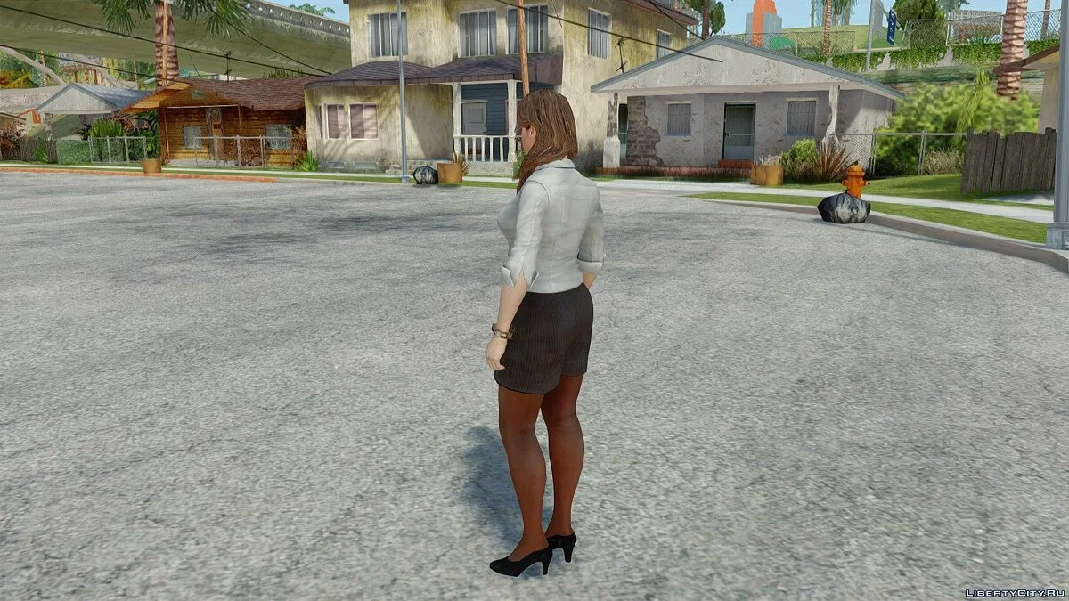 Джина Фолі з Resident Evil Revelations 2 / GTA San Andreas