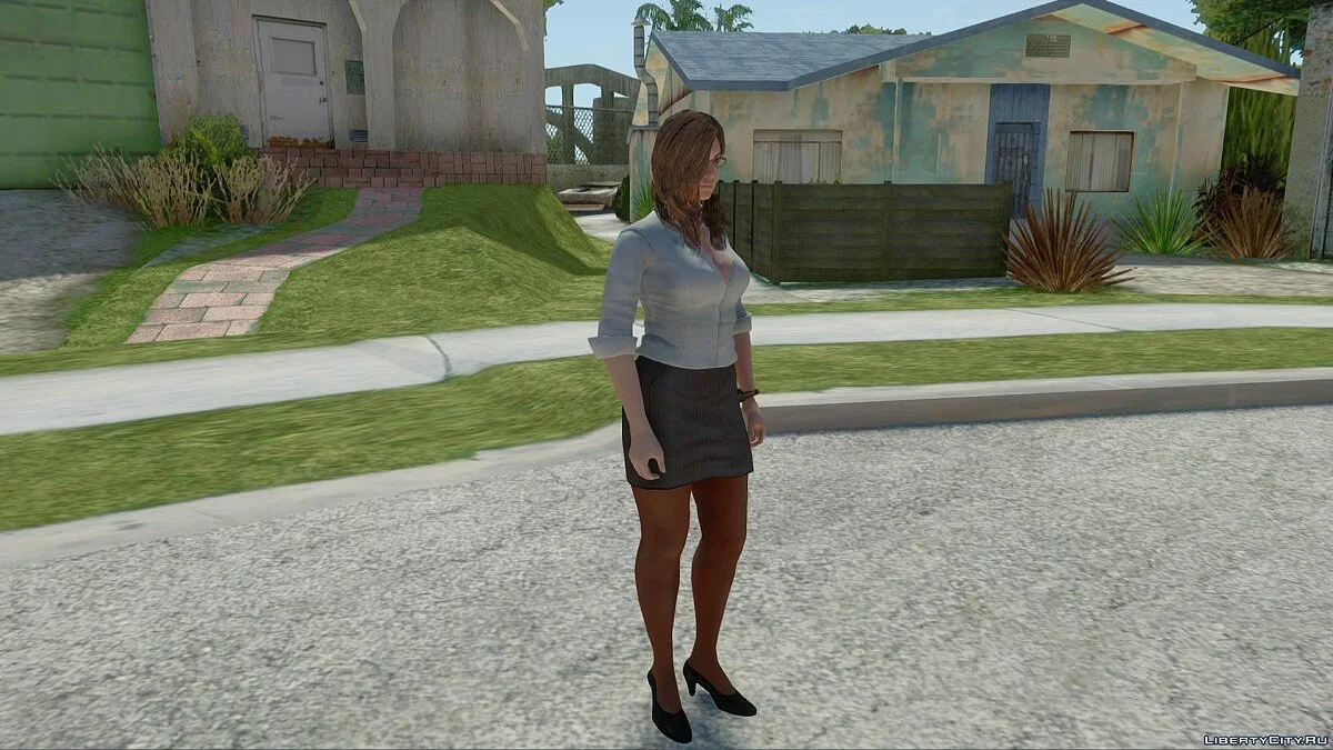 Джина Фолі з Resident Evil Revelations 2 / GTA San Andreas