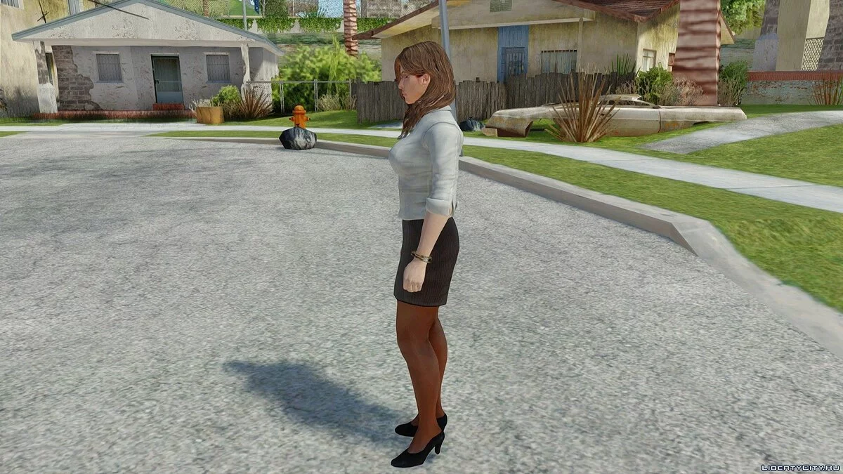 Джина Фолі з Resident Evil Revelations 2 / GTA San Andreas