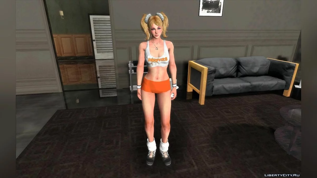 Джульєт Старлінг з Lollipop Chainsaw / GTA San Andreas