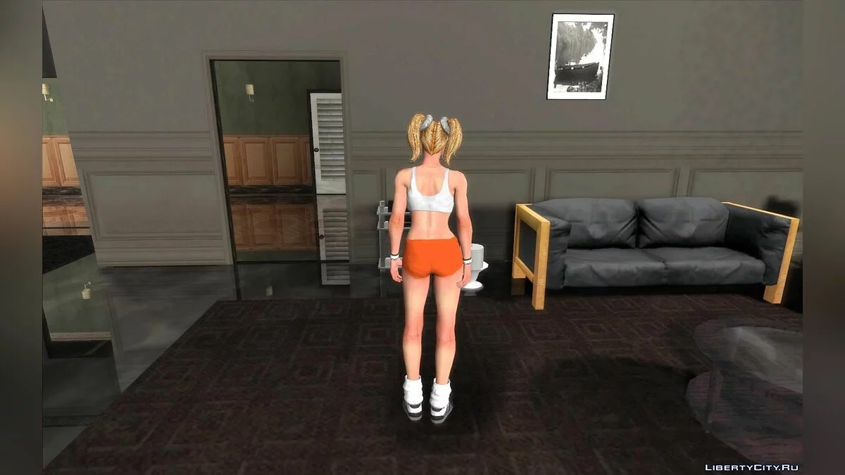 Джульєт Старлінг з Lollipop Chainsaw / GTA San Andreas