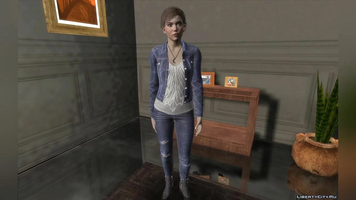 June Moone del juego Injustice 2 / GTA San Andreas