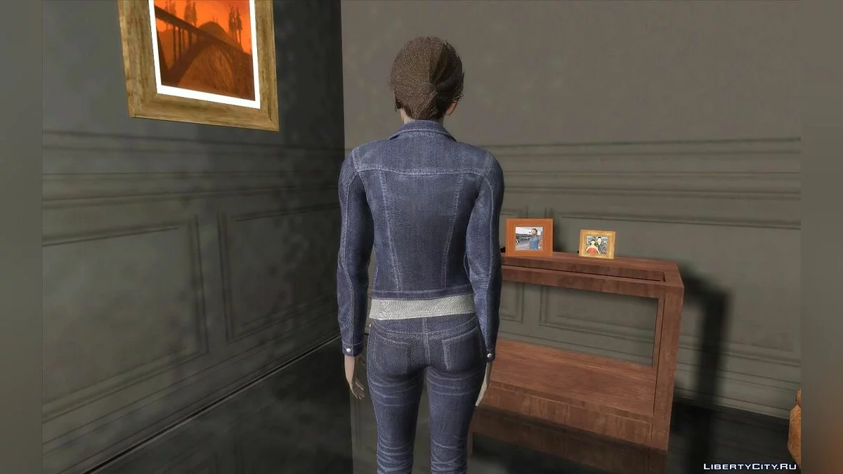 June Moone del juego Injustice 2 / GTA San Andreas
