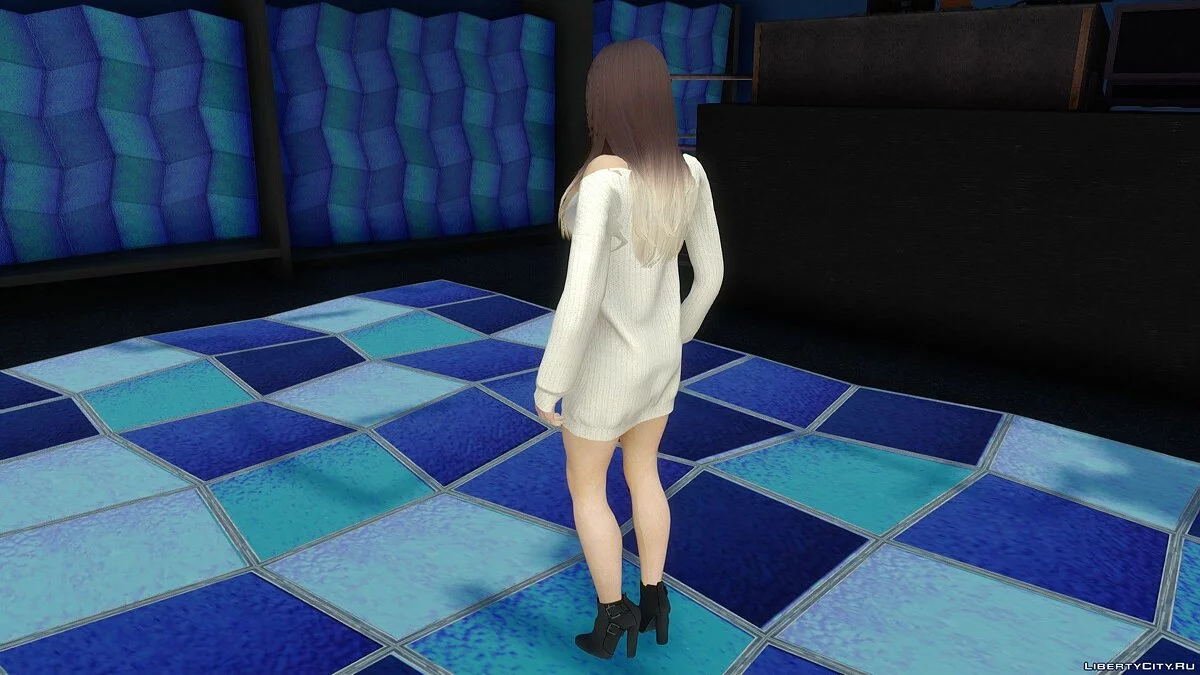 Giselle Miller dalam pakaian sehari-hari v2 / GTA San Andreas