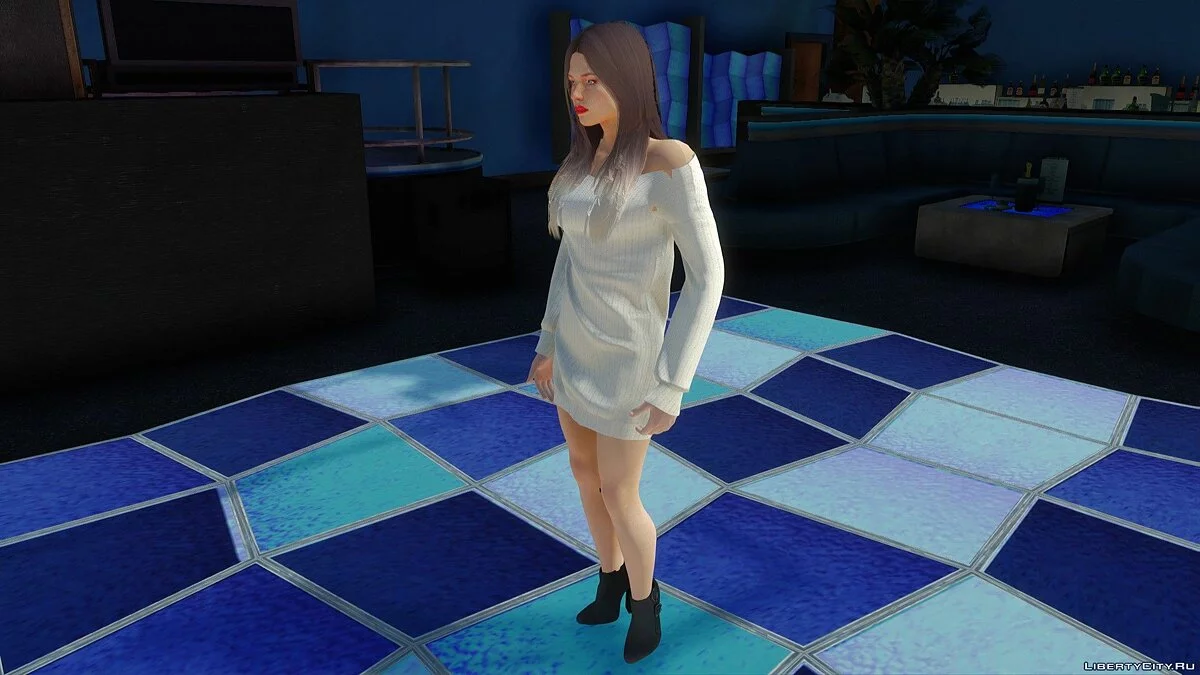 Giselle Miller dalam pakaian sehari-hari v2 / GTA San Andreas