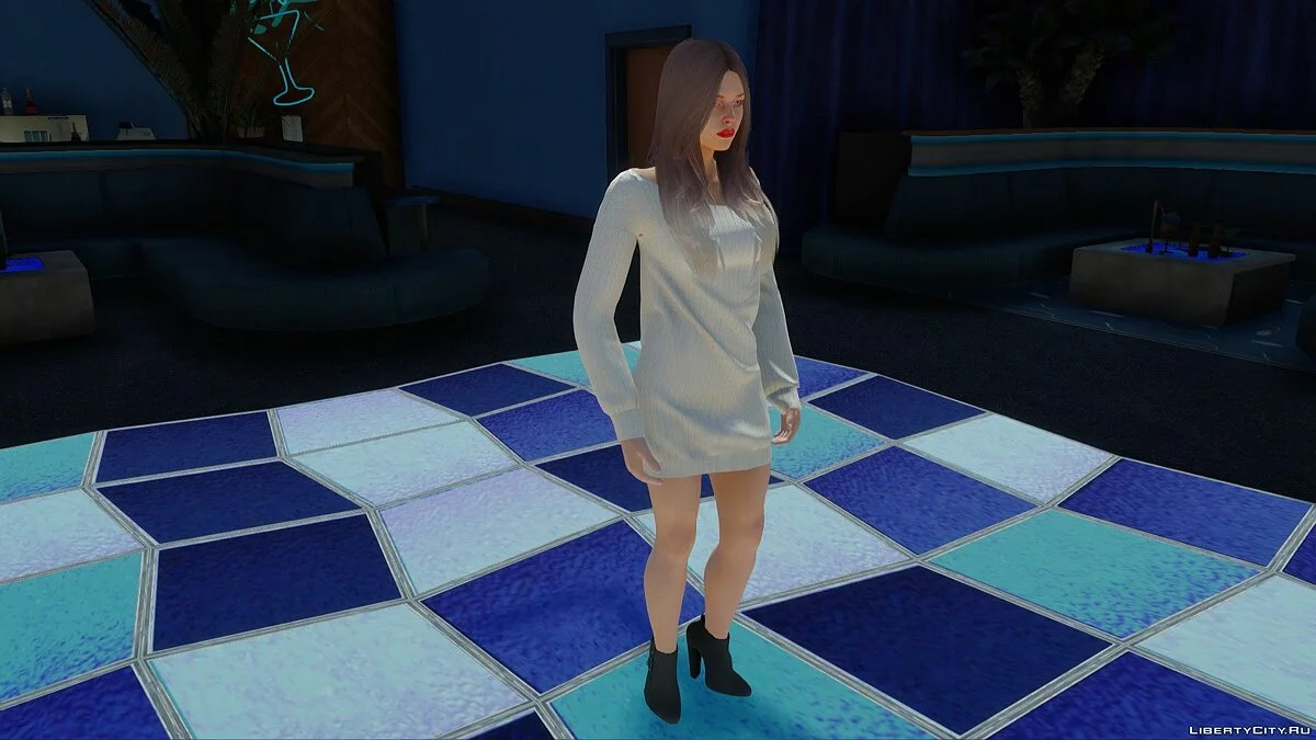 Giselle Miller dalam pakaian sehari-hari v2 / GTA San Andreas