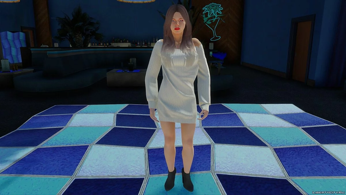 Giselle Miller dalam pakaian sehari-hari v2 / GTA San Andreas