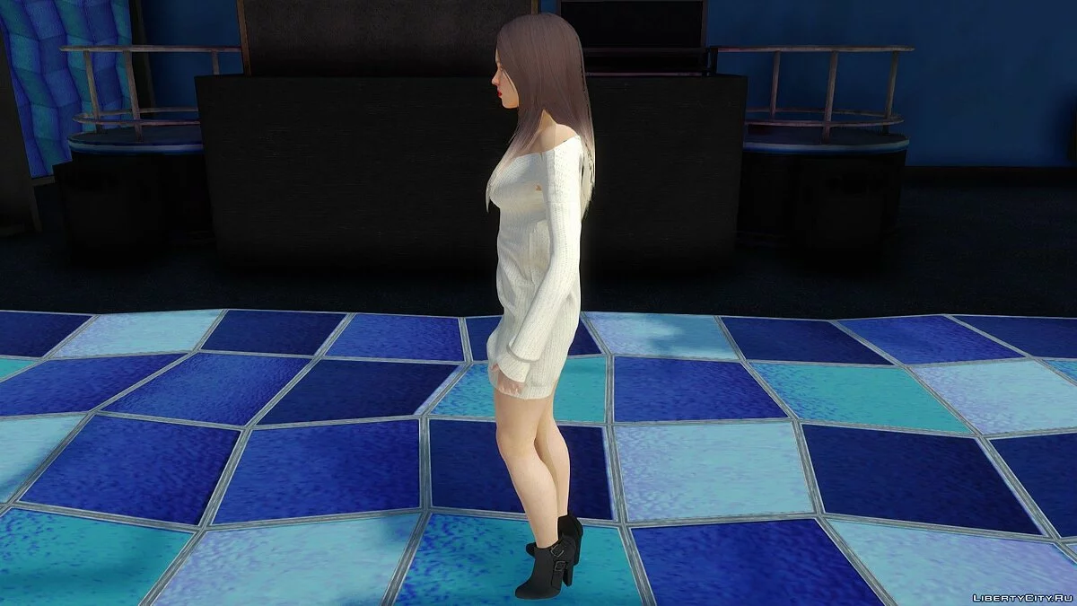Giselle Miller dalam pakaian sehari-hari v2 / GTA San Andreas