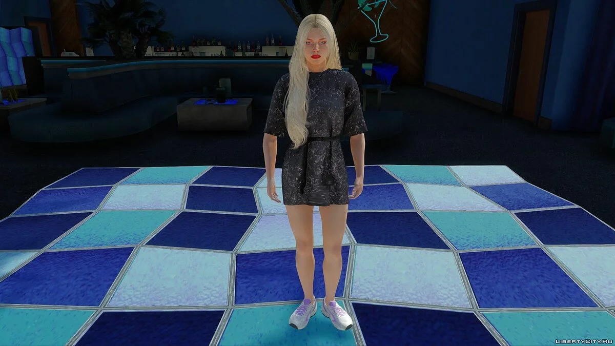 Giselle Miller dalam pakaian sehari-hari v3 / GTA San Andreas