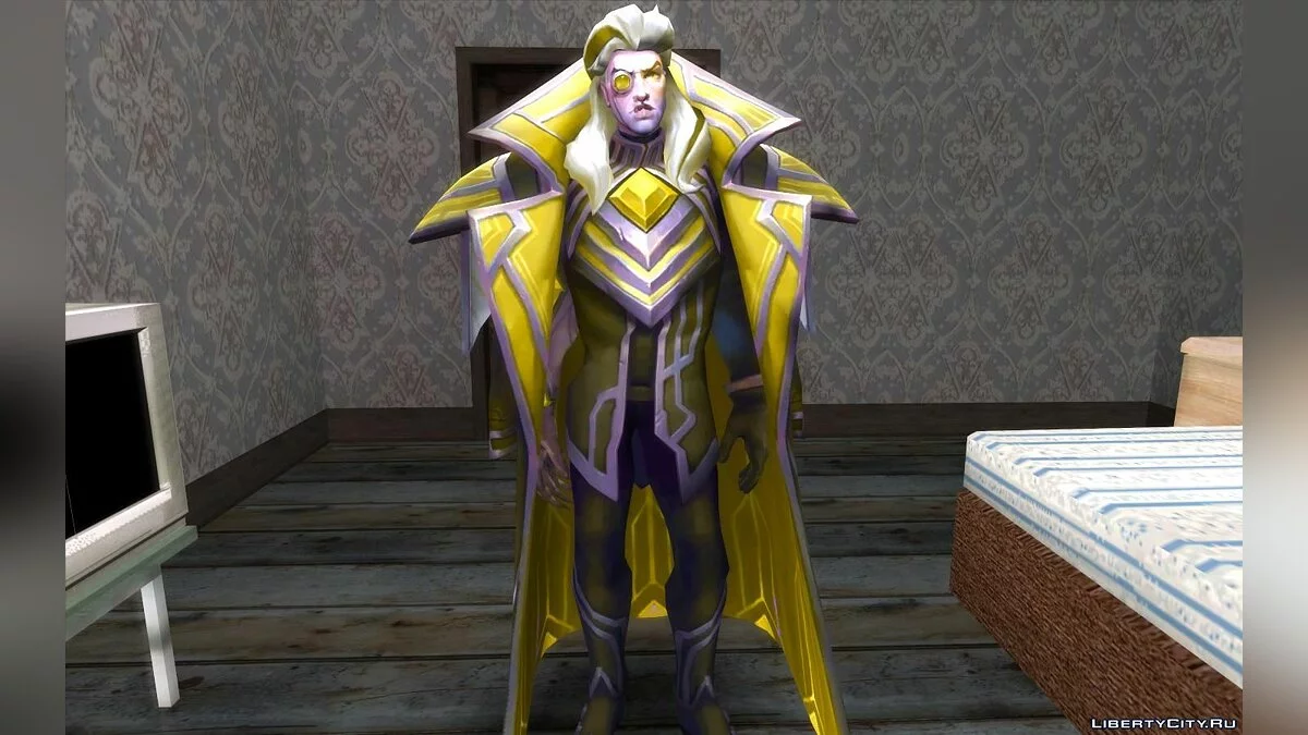 Hextech Swain dari game League of Legends / GTA San Andreas