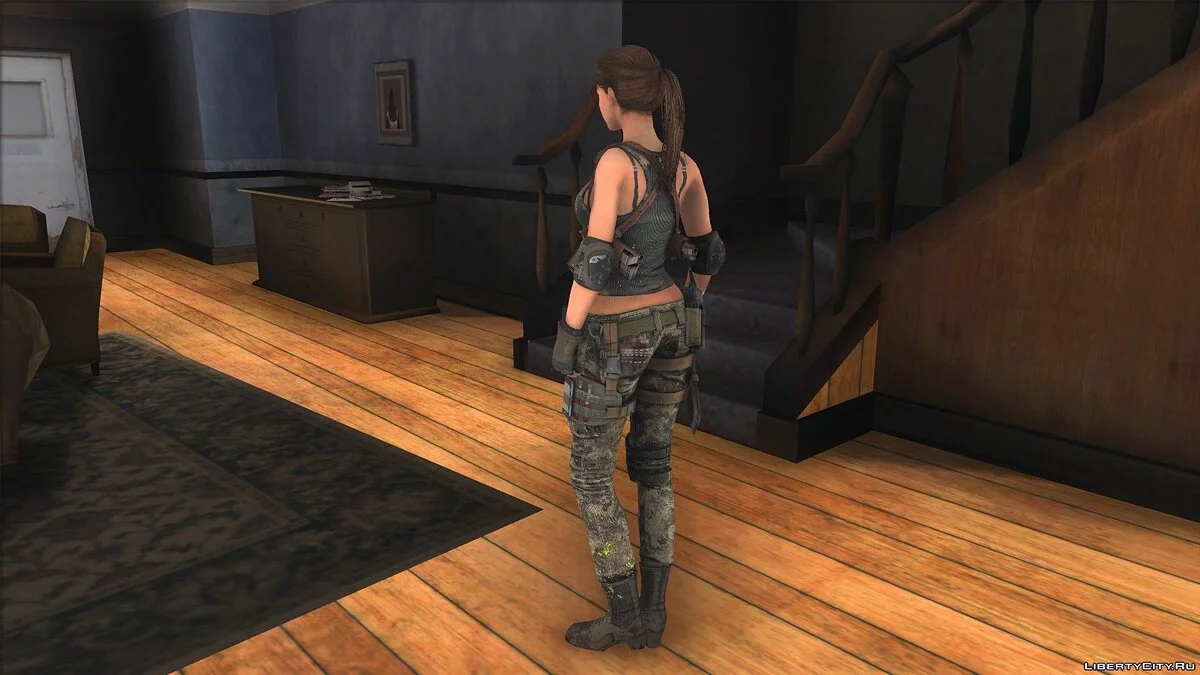 Emily Roth in Military Uniform / GTA San Andreas