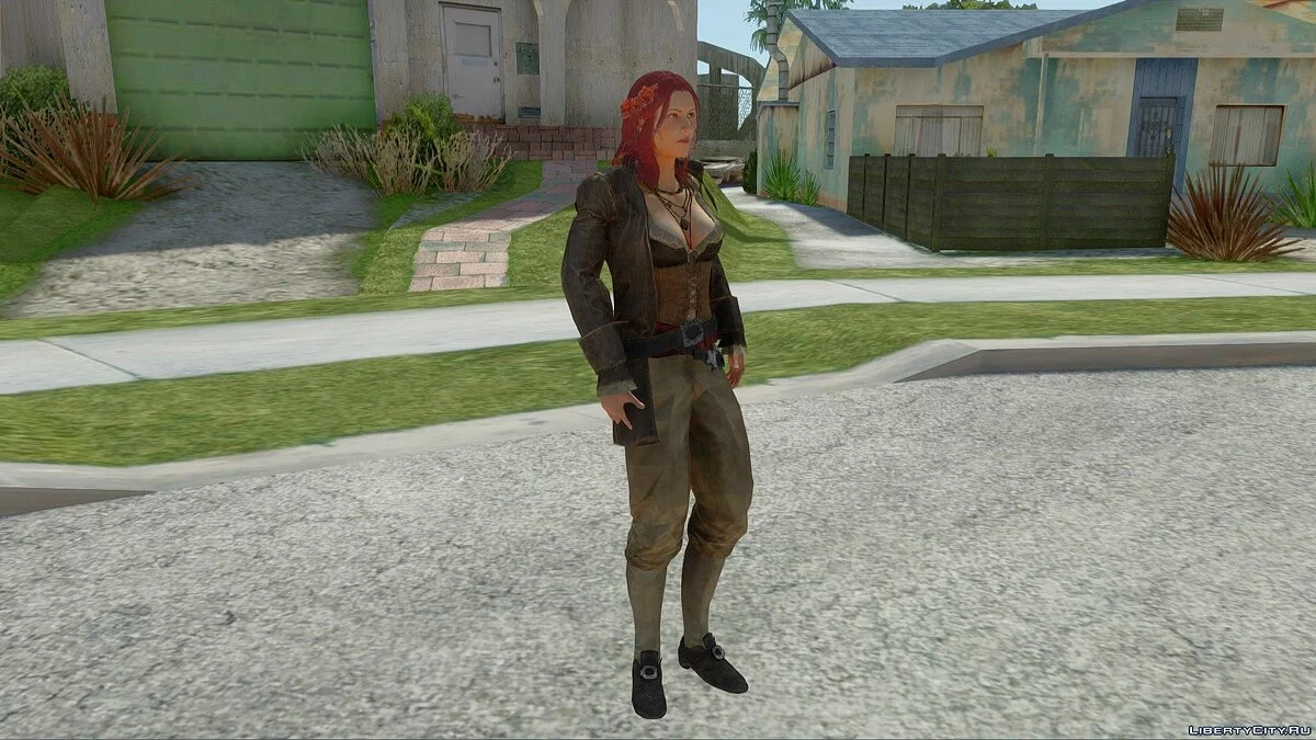 Енн Бонні з Assassin's Creed Black Flag / GTA San Andreas