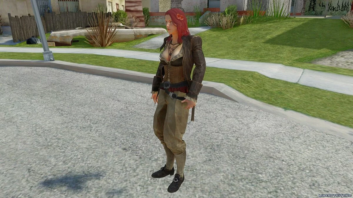 Енн Бонні з Assassin's Creed Black Flag / GTA San Andreas