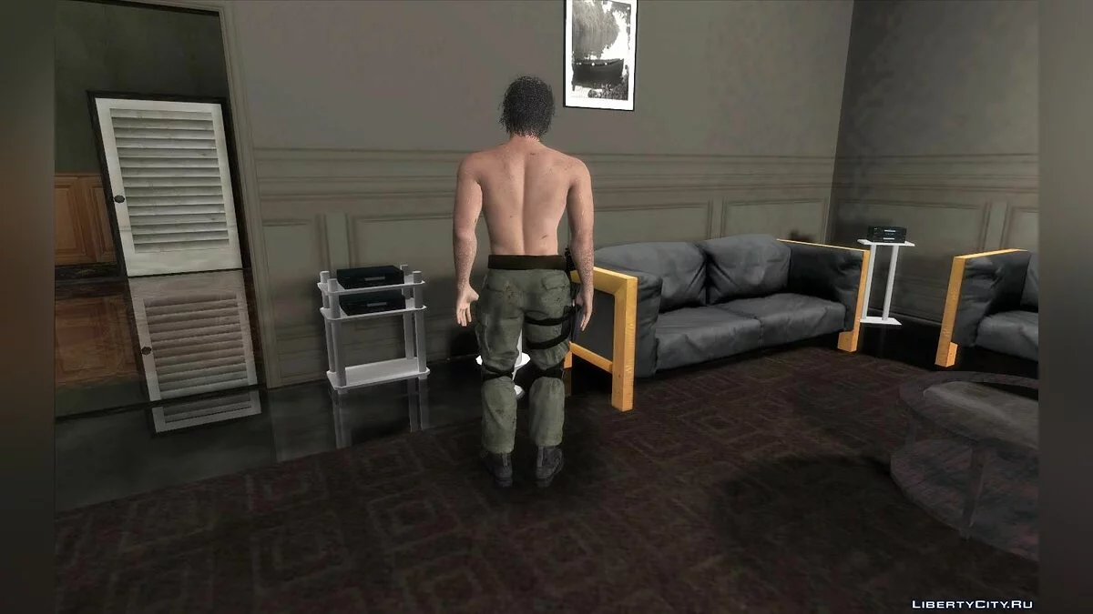 Carlos Oliveira from Resident Evil 3 / GTA San Andreas