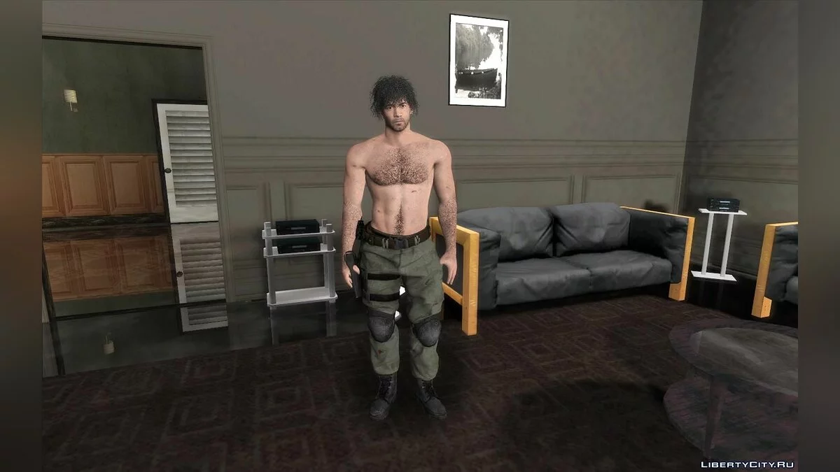 Carlos Oliveira from Resident Evil 3 / GTA San Andreas