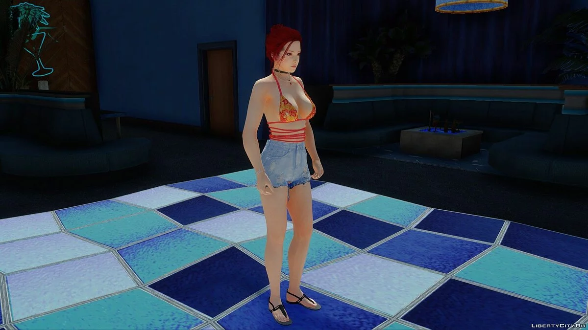 Kasumi dalam Pakaian Sehari-hari v16 / GTA San Andreas
