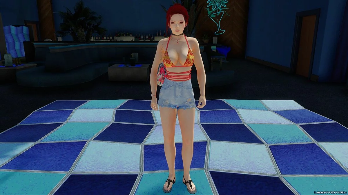 Kasumi dalam Pakaian Sehari-hari v16 / GTA San Andreas