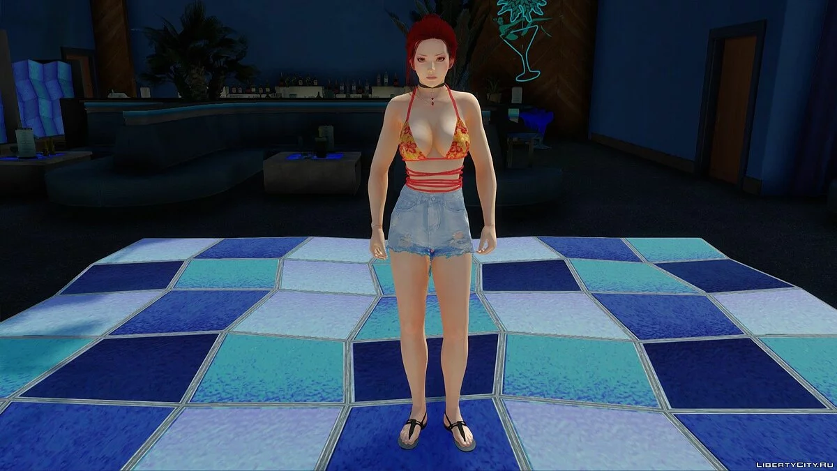 Kasumi dalam Pakaian Sehari-hari v16 / GTA San Andreas