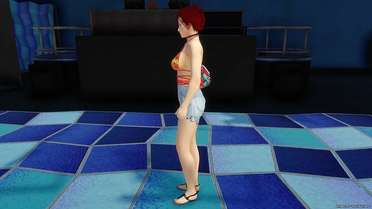 Kasumi dalam Pakaian Sehari-hari v16 / GTA San Andreas