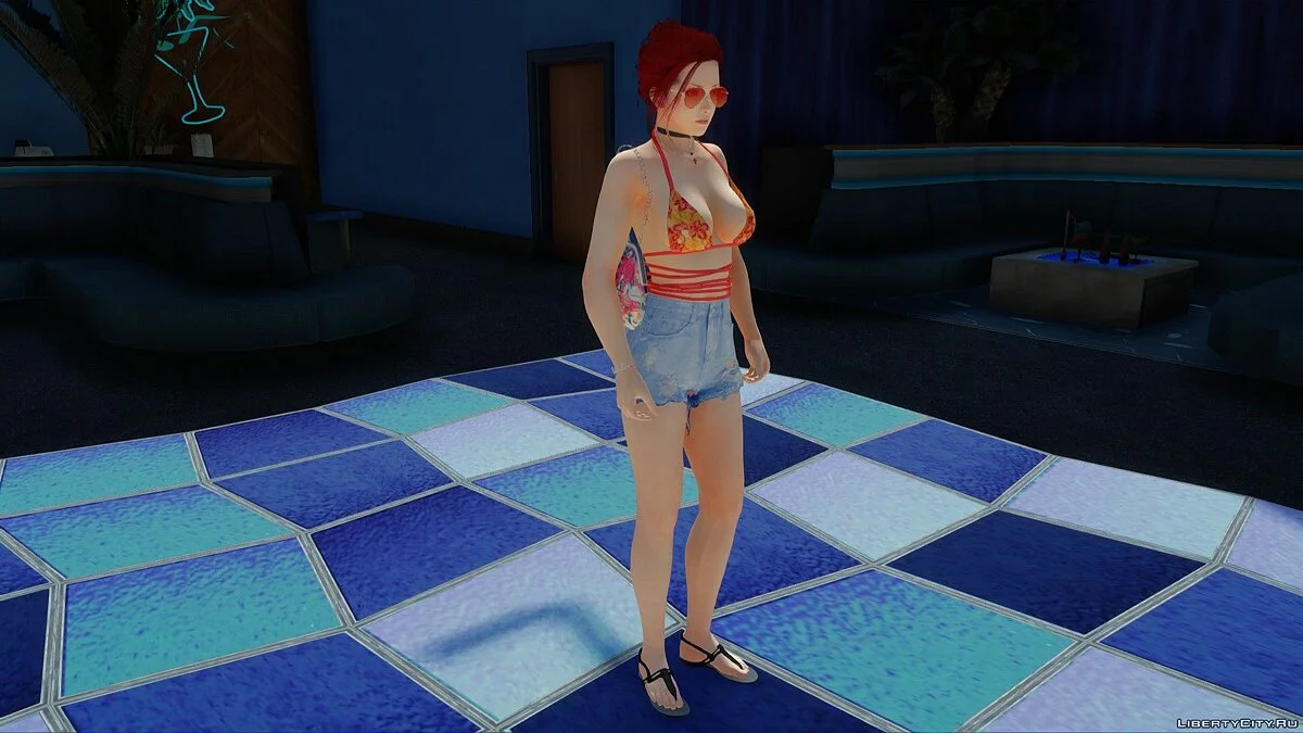 Kasumi dalam Pakaian Sehari-hari v16 / GTA San Andreas