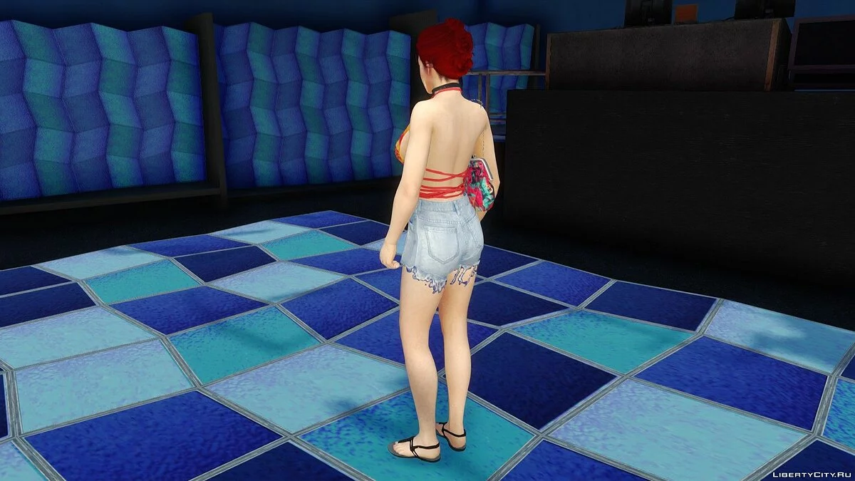 Kasumi dalam Pakaian Sehari-hari v16 / GTA San Andreas