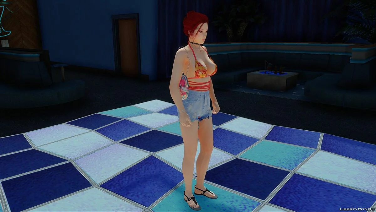 Kasumi dalam Pakaian Sehari-hari v16 / GTA San Andreas