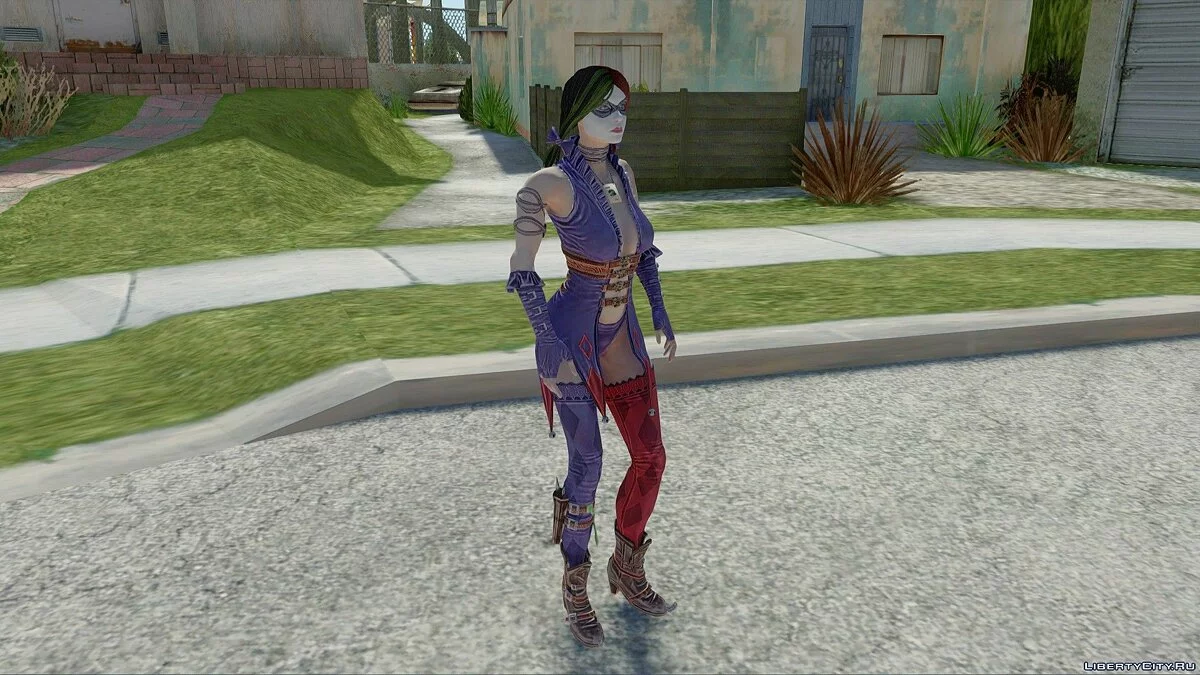 Harley Quinn from Injustice / GTA San Andreas