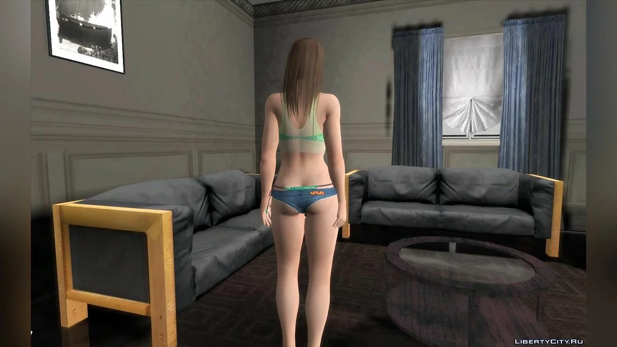 Хітомі в купальнику з гри Dead Or Alive Xtreme Venus Vacation / GTA San Andreas