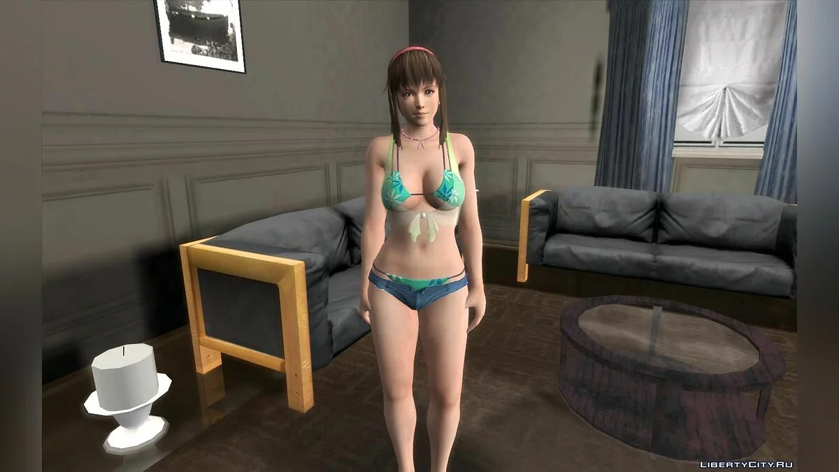 Хітомі в купальнику з гри Dead Or Alive Xtreme Venus Vacation / GTA San Andreas