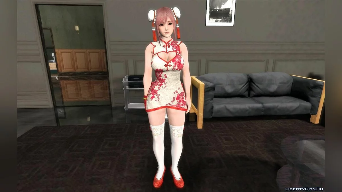 Honoka in a Mandarin Dress / GTA San Andreas